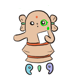 ハニワキャラクター「モノシリ」
